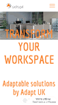 Mobile Screenshot of adapt-uk.com